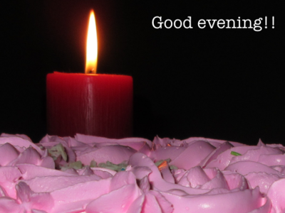 Good Evening !! adobe branding cake candle photograhy xd