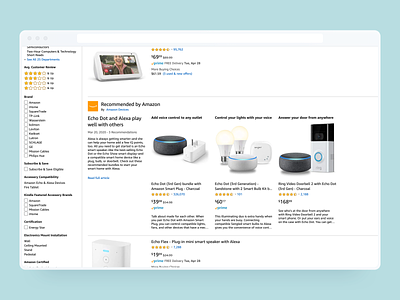 Recommended by Amazon amazon desktop launched smart home