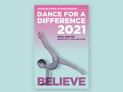 Dance for a Difference Poster