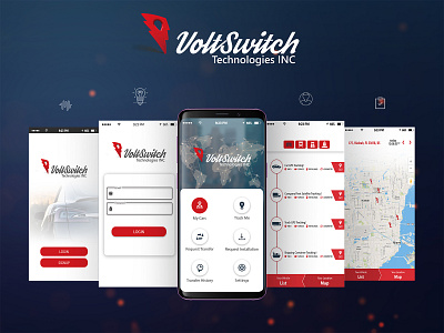 Voltswitch UI Design mobile mobile app ui ui ux