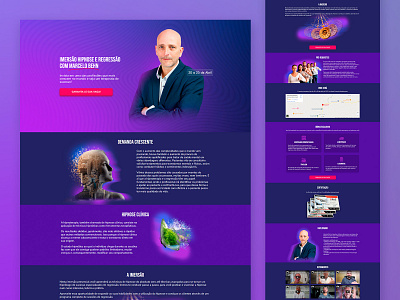 Hipnose e Regressão | Marcelo Behn | Landing Page