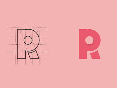 P + i = Initial R | Logo Concept