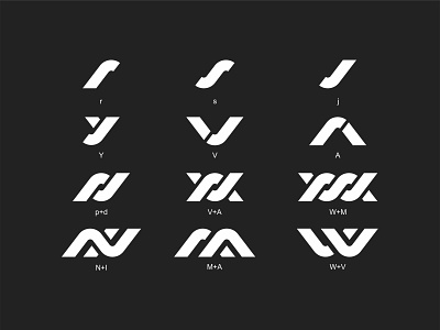 Logo Concept | Exploration concept initial logo lontong design