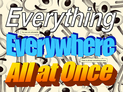 Everything Everywhere All at Once, but it's Clippy 📎 90s clippy collage dada design layout microsoft ms word poster retro retrowave silly texture type typesetting vaporwave wordart