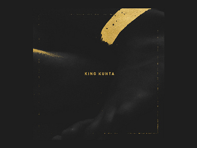 King Kunta album album art king texture the100dayproject type vector