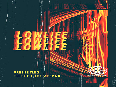 Low Life cover cover art layout retro texture