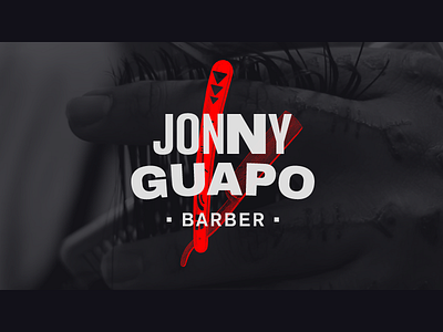 Jonny Guapo Logo barber logo razor tiff tribal vector woodcut