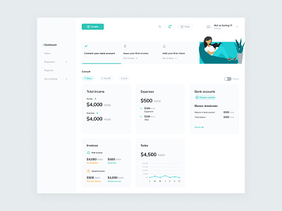 Invoicing dashboard