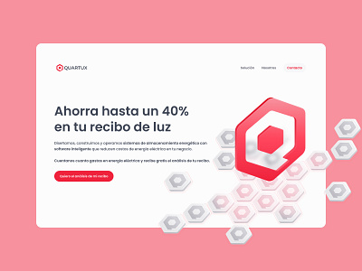 Quartux New Website illustration ui ux web design