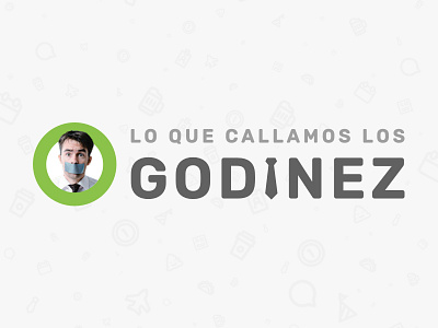 Lo que Callamos los Godinez logo branding color design flat godinez green logo redesign