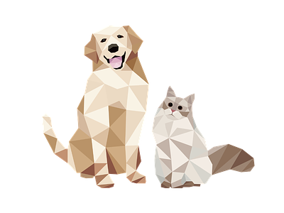 Low poly-pets