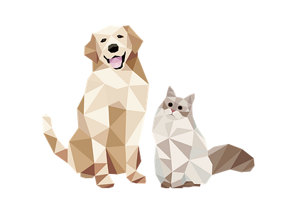 Low poly-pets