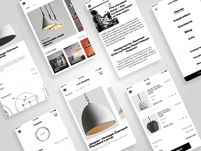 Mobile app for Pendant lights store