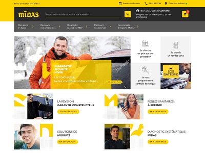 Midas - Webdesign Concept