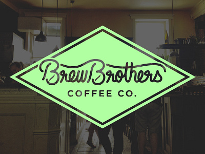 Brewbrothers Logo Concept branding hand lettering lettering logotype typography