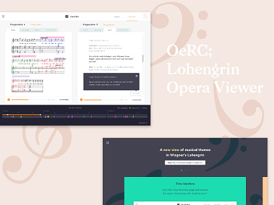 Unlocking Musicology opera webapp webdesign