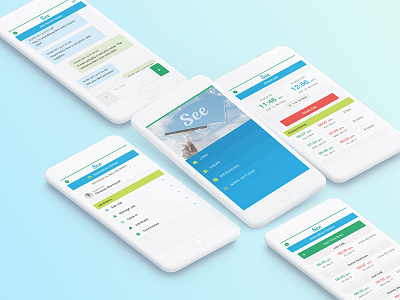 See - job management and time entries app