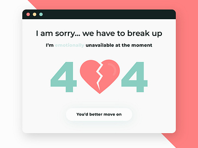 Creative 404 page