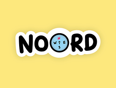 Noord Illustration amsterdam creativity design illustration lettering logo noord nord