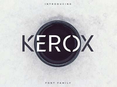 Kerox Font Family - Sans Serif font free font free typeface freebie illustration sans serif sans serif sans serif font typeface typeface design