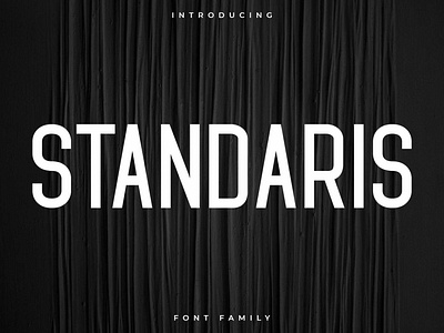 Standaris Font Family – Sans Serif font free font free typeface free typography freebie illustration sans serif sans serif sans serif font typeface typeface design typogaphy