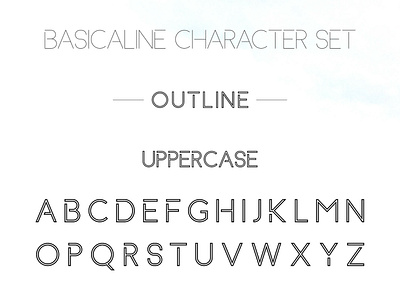 Basicaline Font Family – Sans Serif – Outline 1 font font design free free font free typeface free typography freebie illustration logo sans serif sans serif sans serif font typeface typeface design