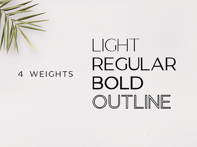 Gantic Font Family - Sans Serif - Weights