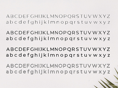Gantic Font Family - Sans Serif - Uppercase & Lowercase