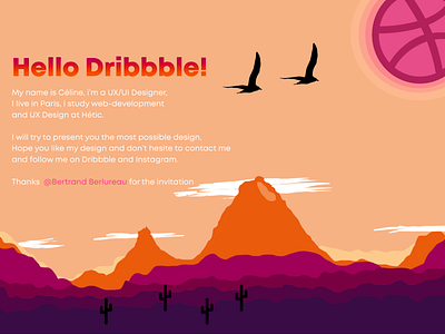 Hello Dribbble!