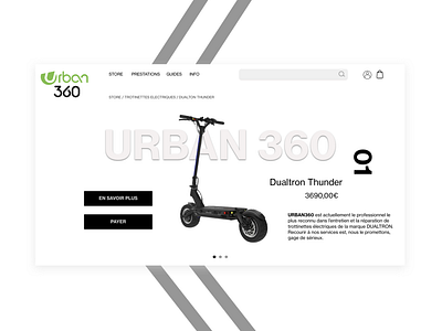 Urban shop UI