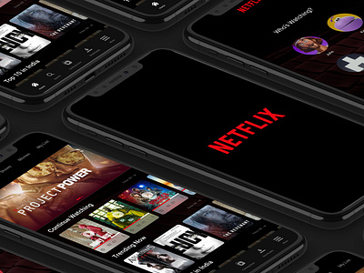 Netflix Redesign Concept Mobile App Design