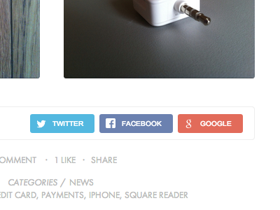 Sharing is caring <3 buttons css jquery social squarespace ui