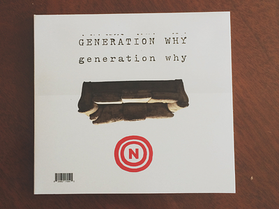 Generation Why (EP Cover) I cd ep package print record the noolands