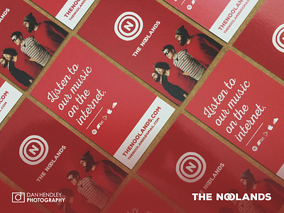 The Noolands Cards II cards dan hendley print red the noolands