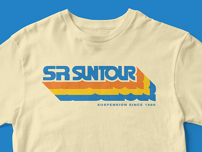 SR SUNTOUR Retro Tee