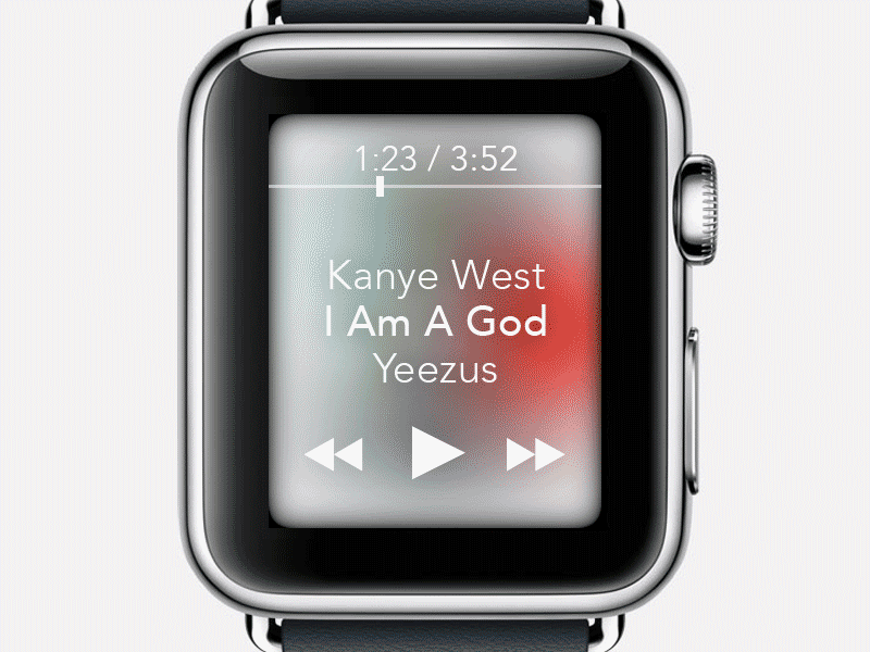 Apple Watch Music Player apple ios music picky player watch