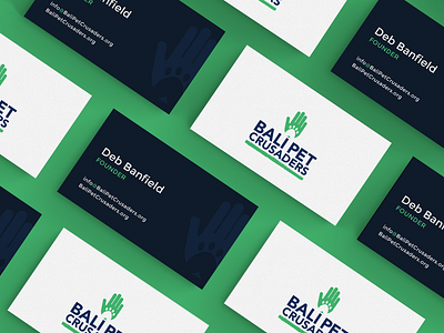 Bali Pet Crusaders Nonprofit Business Cards