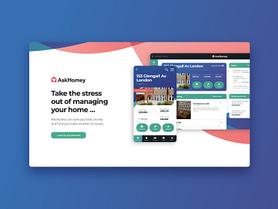 AskHomey Website Design