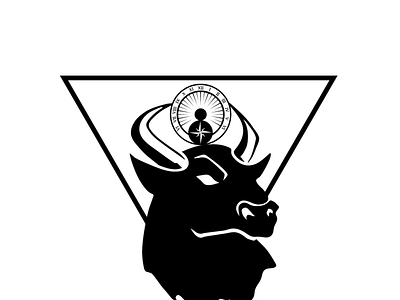 Bull logo adobe illustrator design digitalart logo logodesign vector