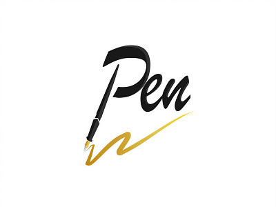 Logo pen adobe illustrator adobe photoshop design digitalart logo logodesign vector