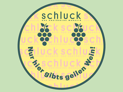 Nur hier gibts geilen Wein! design flat flat illustration graphic desgin illustration sticker sticker design typography vector