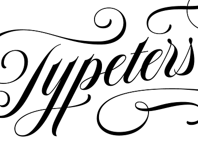 Typetersburg lettering letters logo logotype script type typography