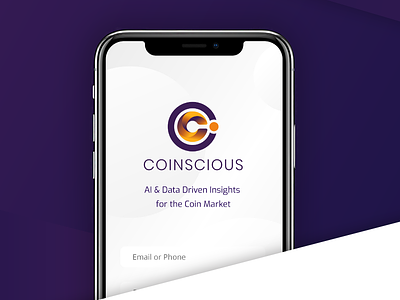 Coinscious branding - Cryptocurrency
