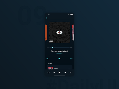 DailyUI 009 - Music Player