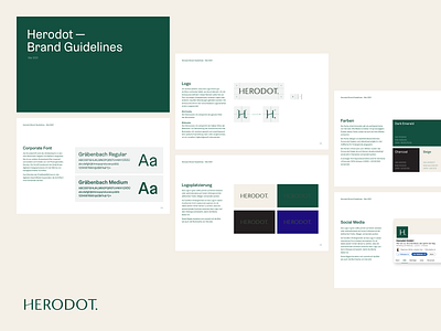 Herodot Brand Guidelines CICD Corporate Identity