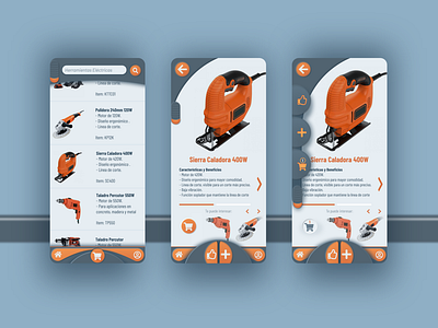 Power Tools App Concept