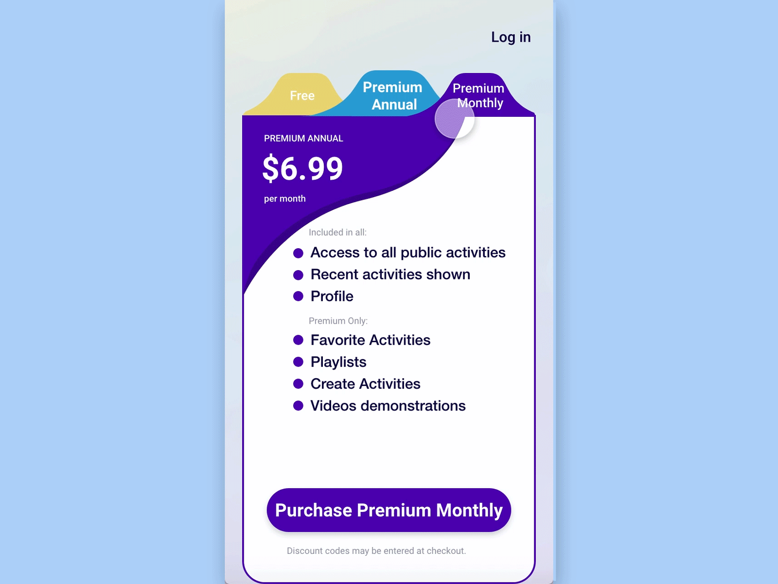 Kikori Payment Options design payment payment page pricing page pricing plans pricing table ui ux