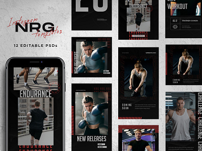 NRG - Gym and Fitness Social Media