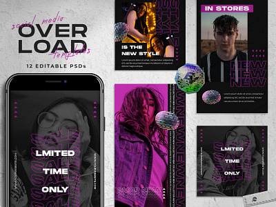 Overload - Social Media Templates