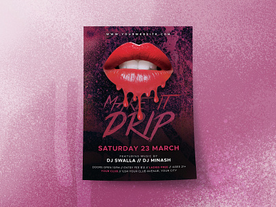 Sexy Nightclub Flyer advertisement club club flyer event flyer flyer design flyer template grunge music night club nightclub flyer party party flyer photoshop poster poster design sexy party template